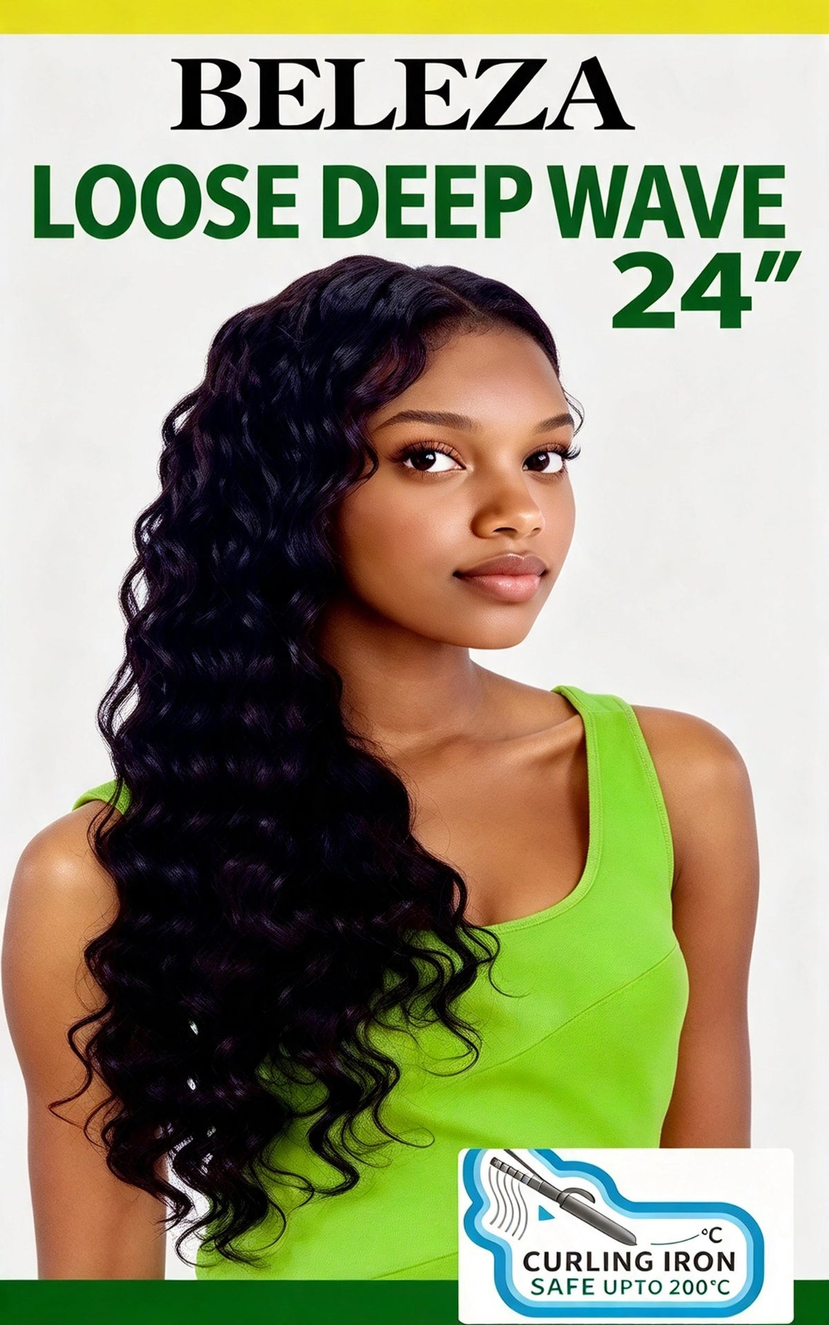 BELEZA LOOSE DEEP WAVE 24" Ingeweven Golvend Semi-Natuurlijk | Kleur: 1, 1B, 2, 4, 27 en 30