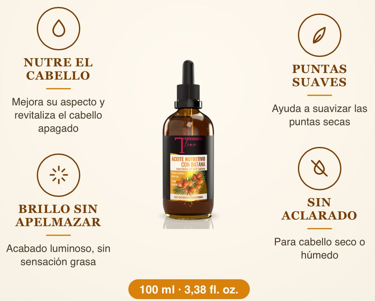 T-Professional - Aceite Nutritivo Con Batana 100ml - Tala Cosmeticos