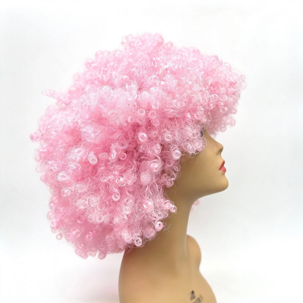 ¡Envío Gratis! Peluca Afro Rosa de Especial Halloween - Color: Rosa - Tala Cosmeticos