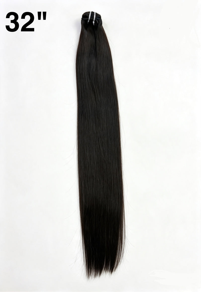 32" Cosido Liso Natural - Color Natural