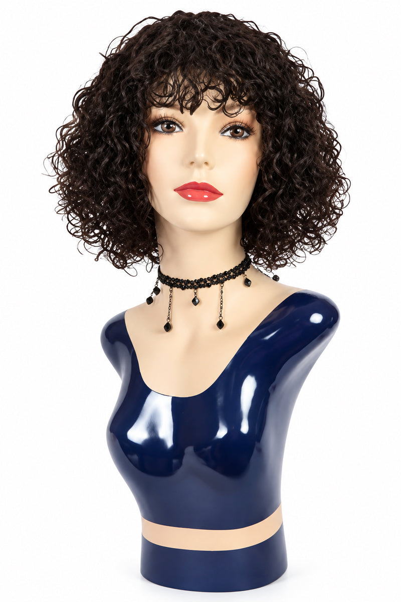 DMT WIG LEILA Peluca Natural Rizado | Color Natural