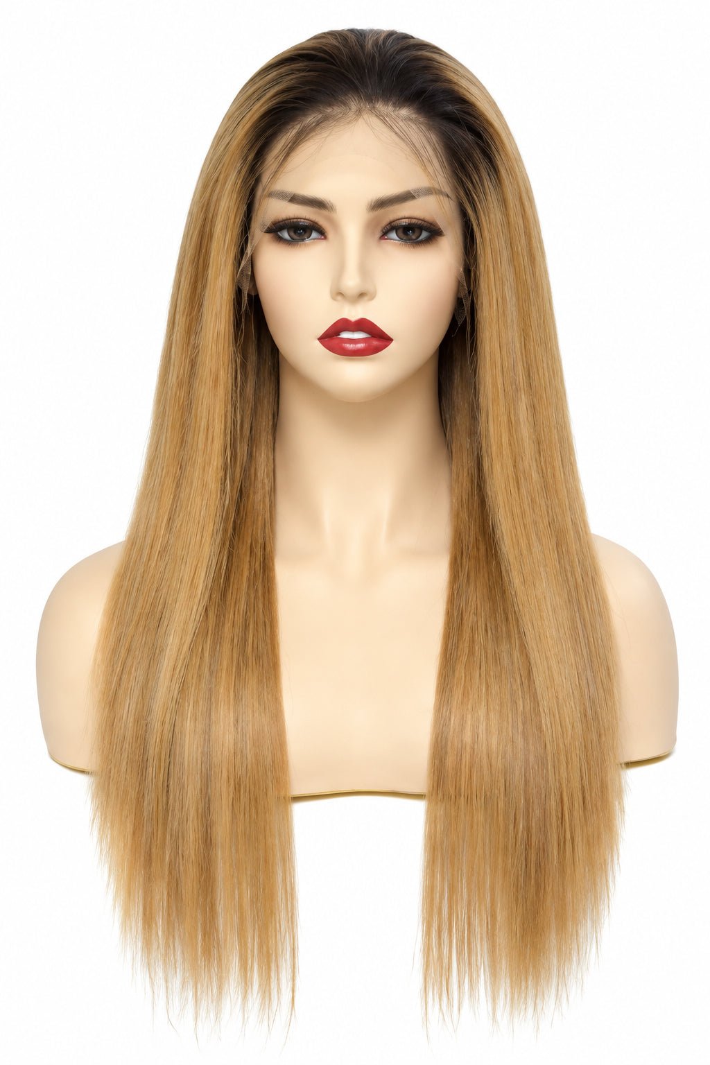 DMP 13x4 22" LACE WIG Peluca Natural Liso - Tala Cosmeticos