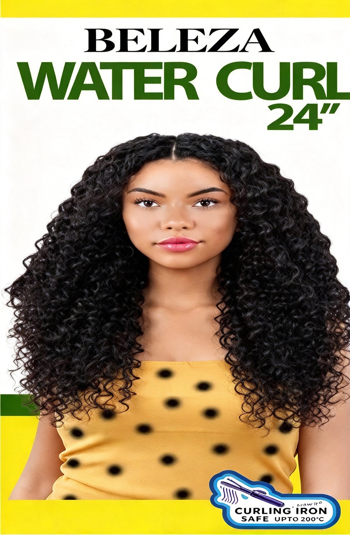 BELEZA WATER CURL 24" Cosido Rizado Semi-Natural | Color: 1, 1B, 2, 4, 27 y 30