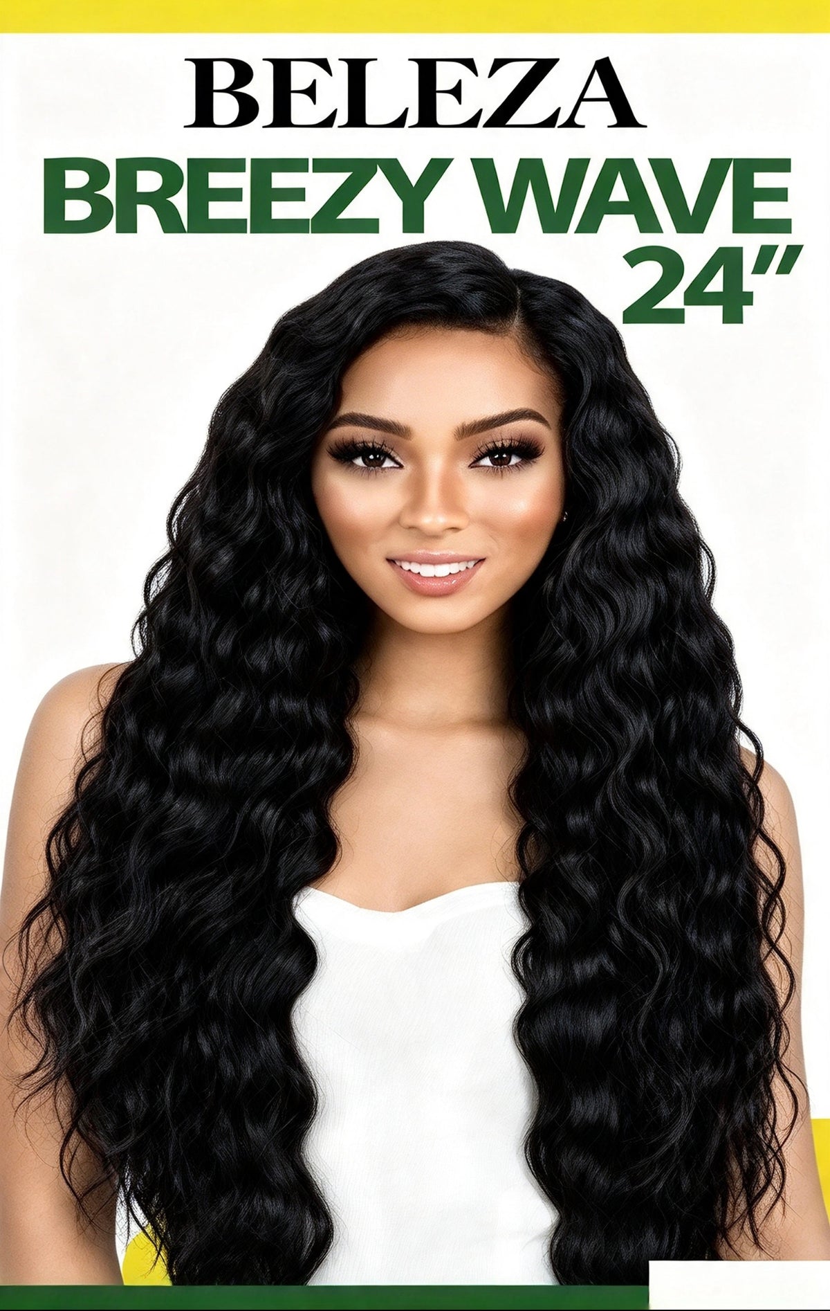 BELEZA BREEZY WAVE 24" Cosido Ondulado Semi-Natural | Color: 1, 1B, 2, 4, ASH-BUTTER, ASH-LATTE, ASH-PLATINUM - Tala Cosmeticos