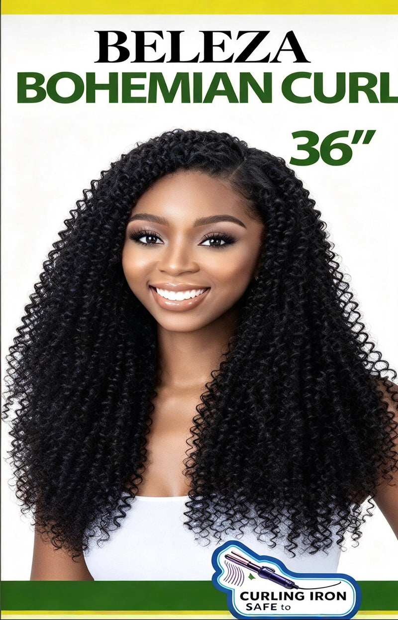 BELEZA BOHEMIAN CURL 36" Cosido Rizado Semi-Natural | Color: 1, 1B, 2 y 4