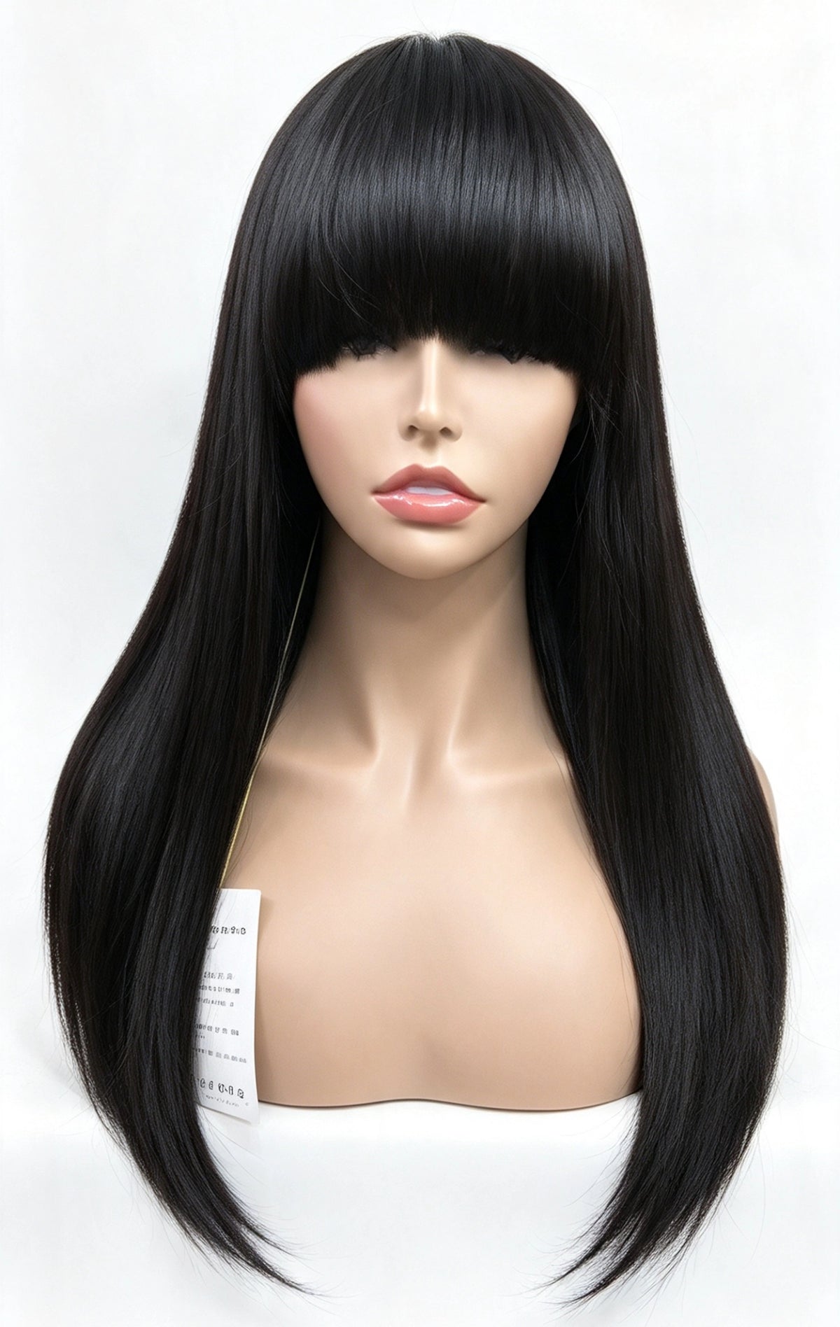 Peluca Natural Flequillo | Color: Natural Black - Tala Cosmeticos