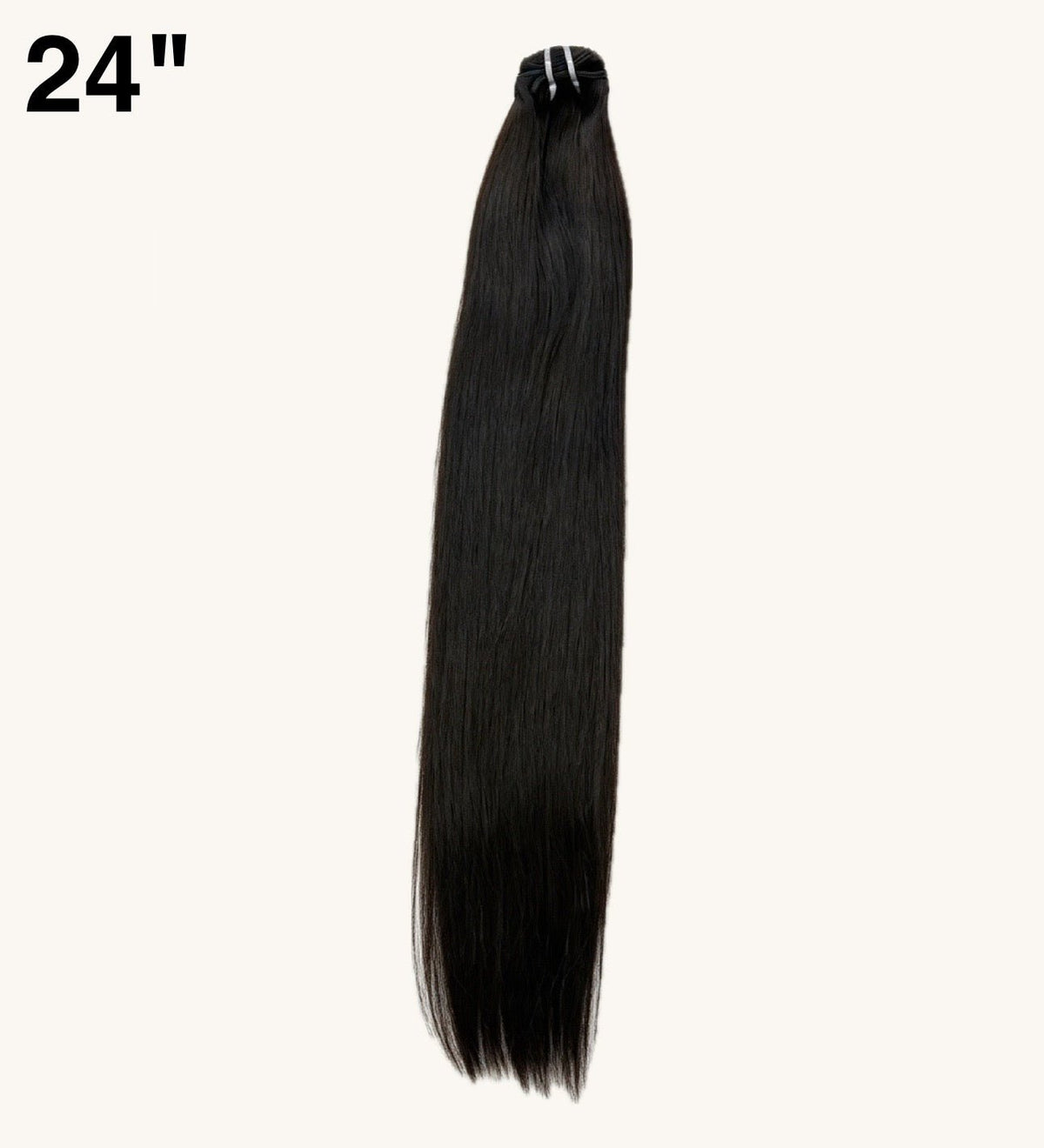 24" Cosido Liso Natural - Color Natural - Tala Cosmeticos