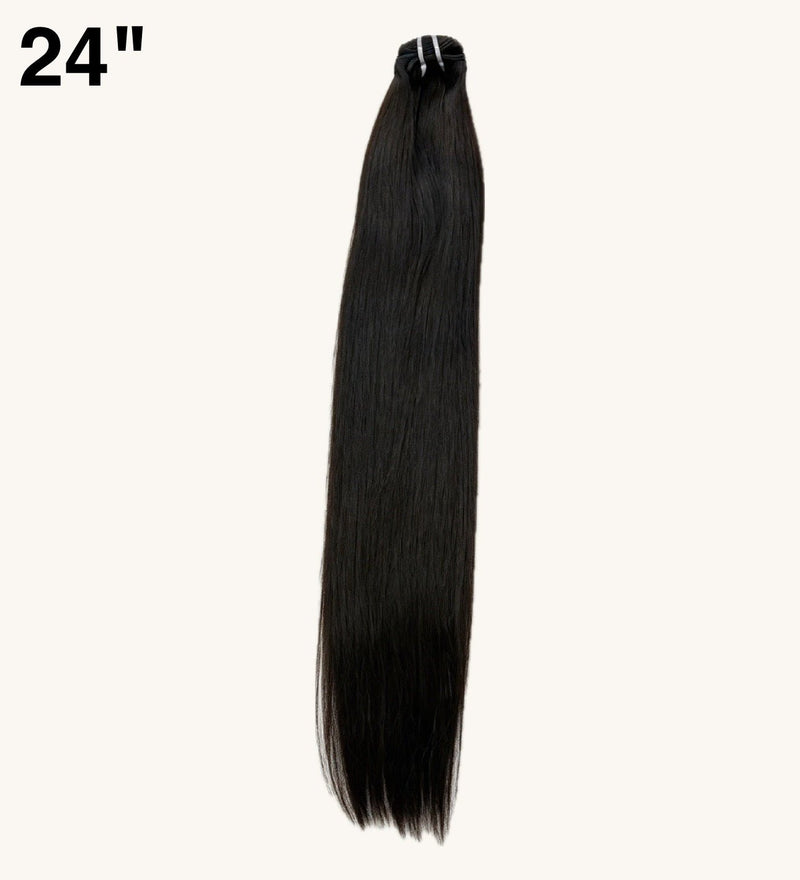 24" Cosido Liso Natural - Color Natural - Tala Cosmeticos