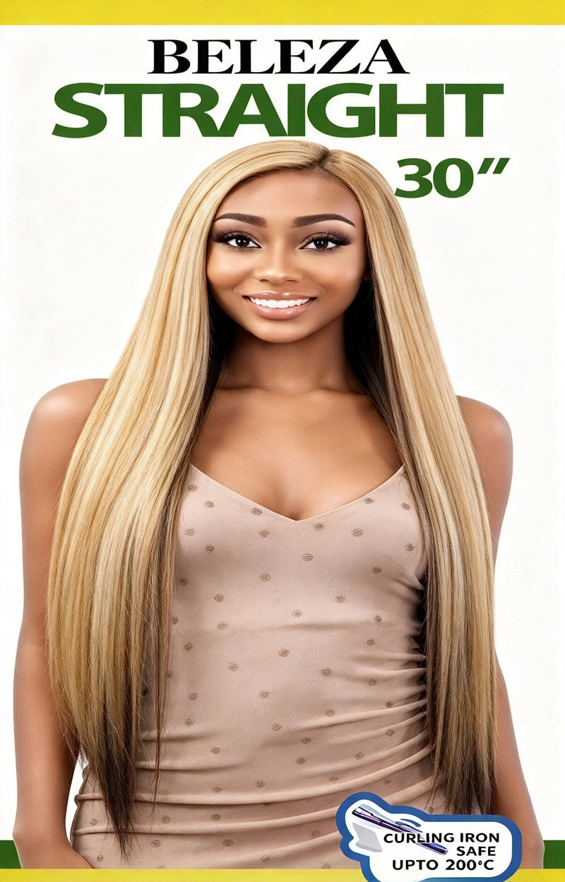 BELEZA STRAIGHT 30" Cosido Liso Semi-Natural | Color: 1, 1B, 2 y 4