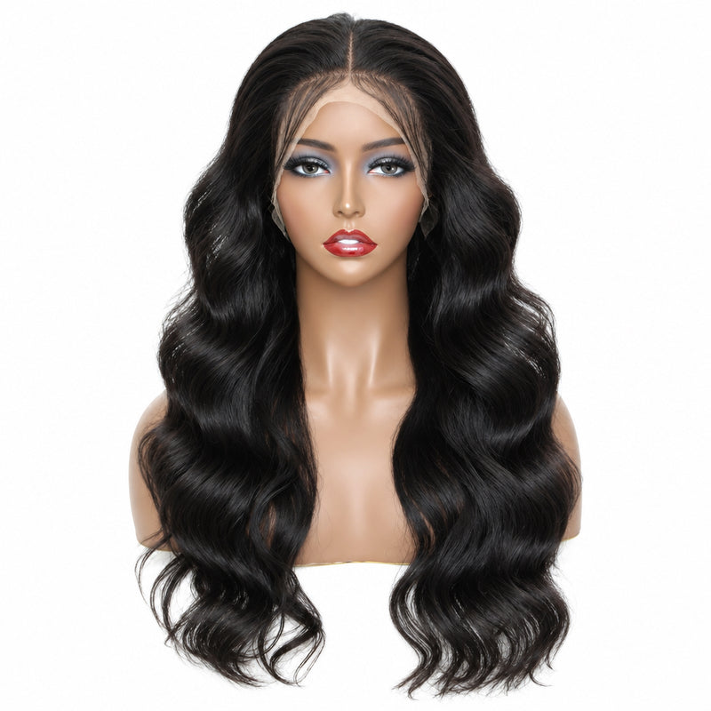DMP WIG BODY WAVE Peluca Natural Ondulado | Medidas: 12", 14", 16", 18", 20", 22", 24", 26", 28"