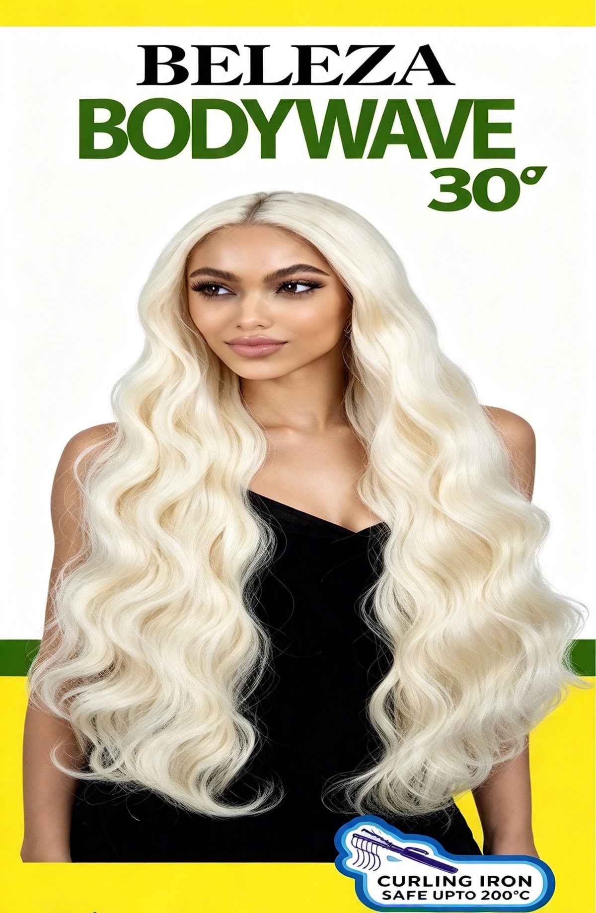 BELEZA BODYWAVE 30" Cosido Ondulado Semi-Natural | Color: 1, 1B, 2, 4