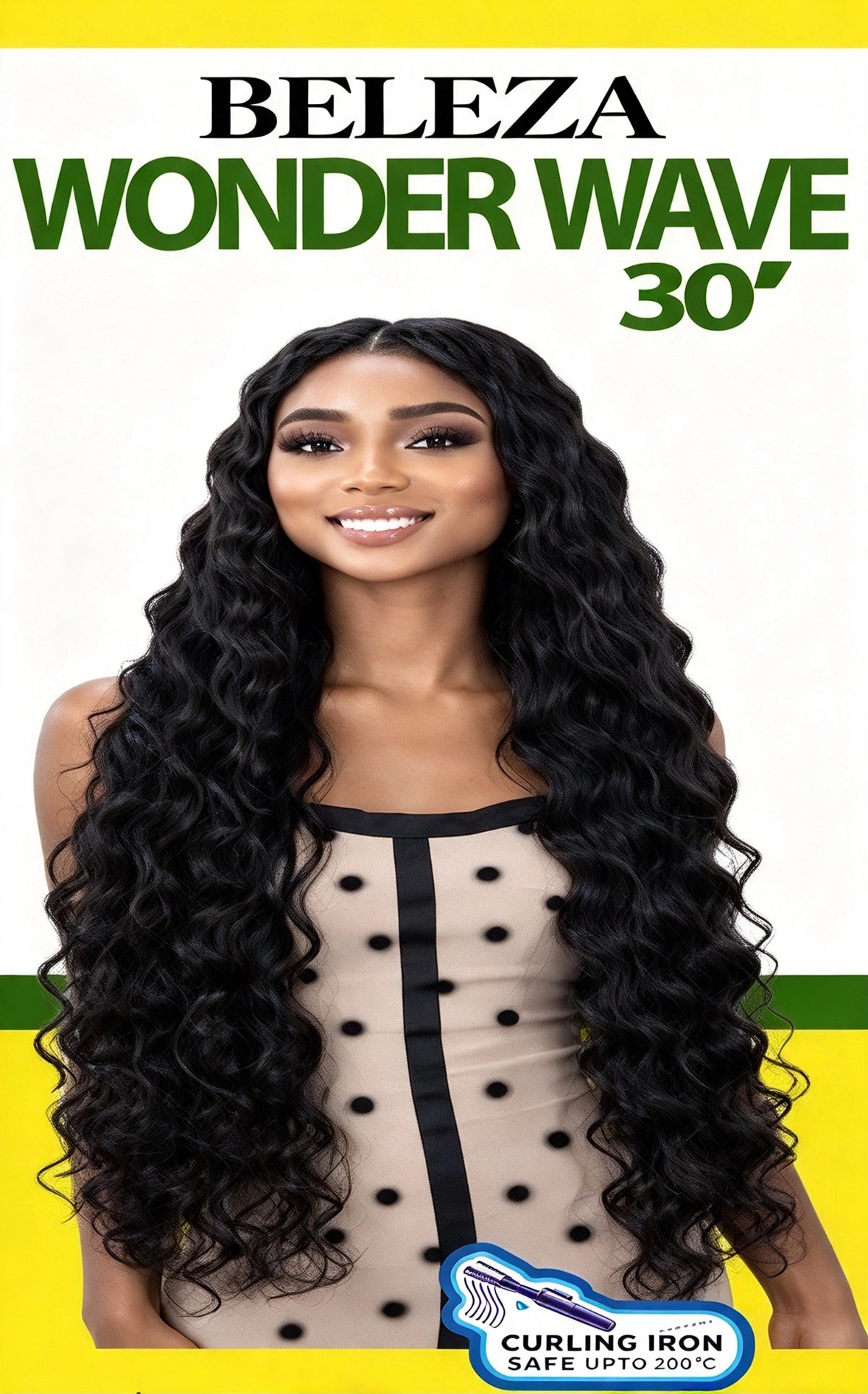 BELEZA WONDER WAVE 30" Cosido Ondulado Semi-Natural | Color: 1, 1B, 2