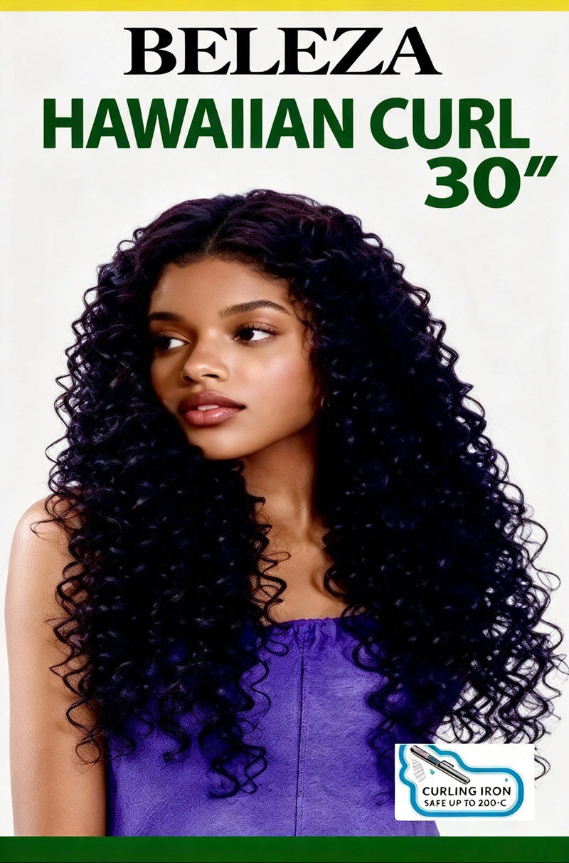 BELEZA HAWAIIAN CURL 30" Cosido Semi-Natural | Color: 1, 1B, 2 y 4