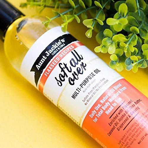 Aunt Jackie's - Flaxseed Soft All Over - Huile polyvalente 236 ml