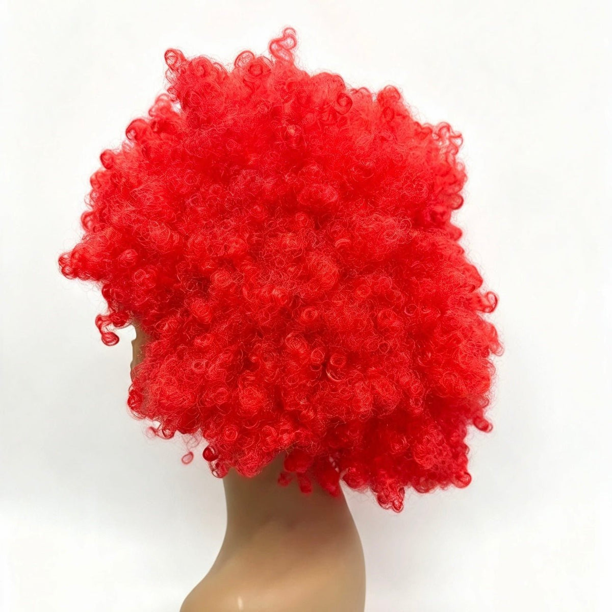 ¡Envío Gratis! Peluca Afro Roja Especial Para Halloween - Color: Rojo - Tala Cosmeticos