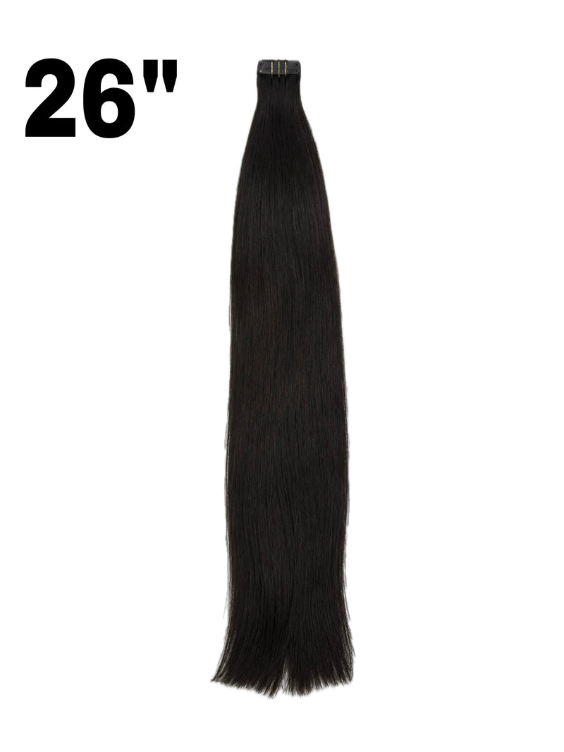 26" Tape-In/Adhesivo Liso | Color: 1B