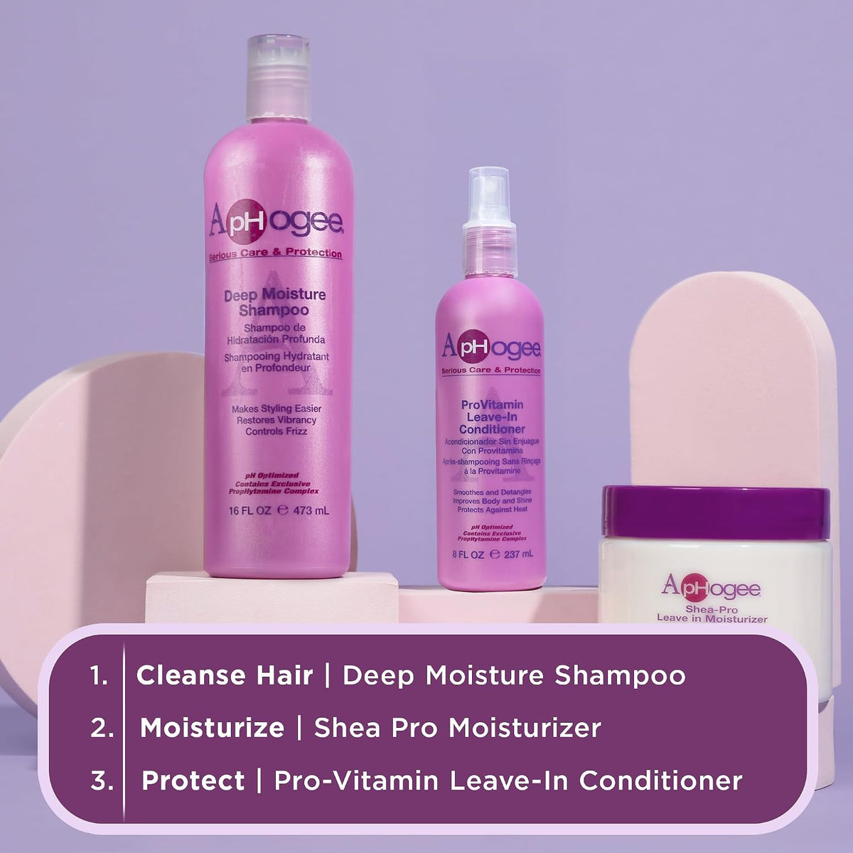 ApHogee - Deep Moisture Shampoo 473ml