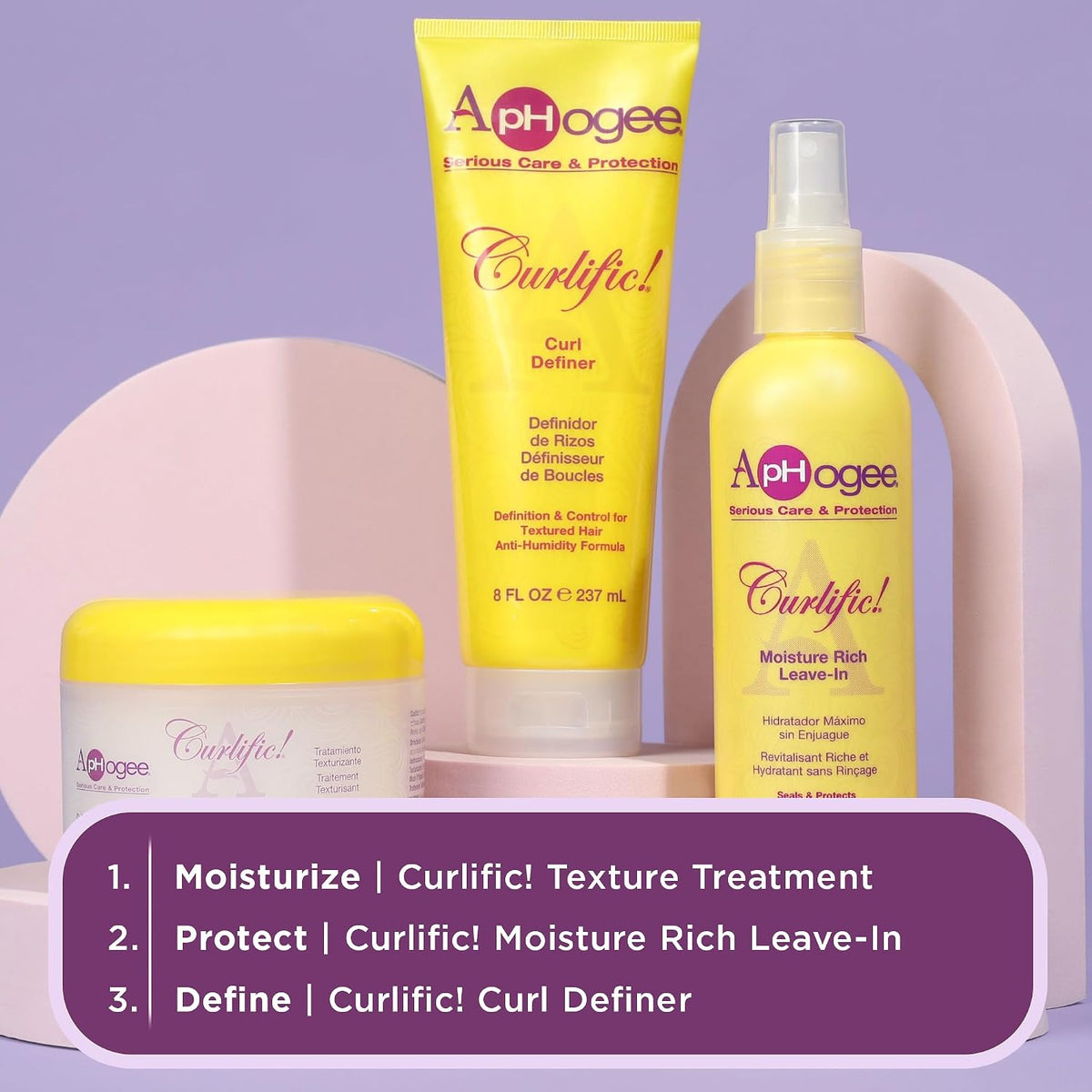 ApHogee - Curlific! Trattamento per texture 237ml