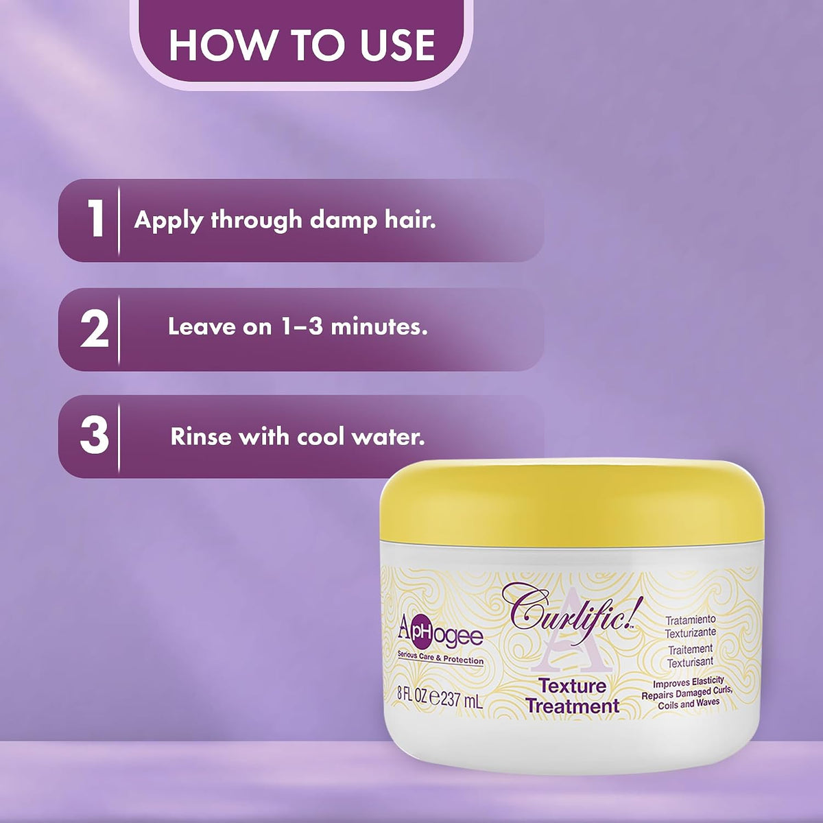 ApHogee - Curlific! Trattamento per texture 237ml