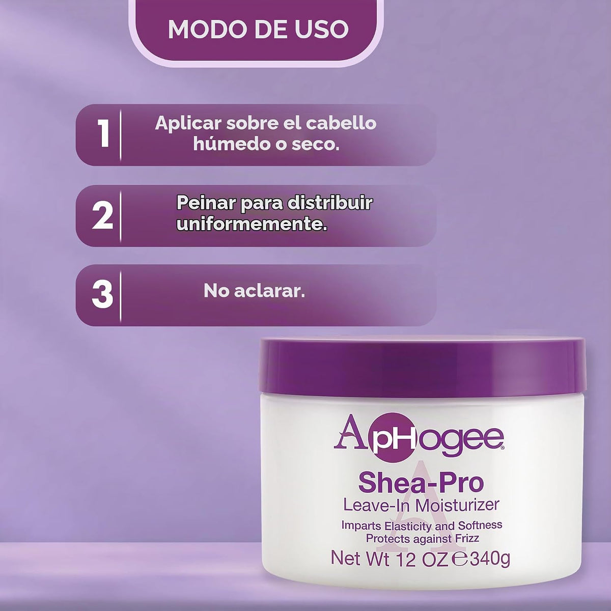 ApHogee - Shea Pro Leave-in Moisturizer 12oz