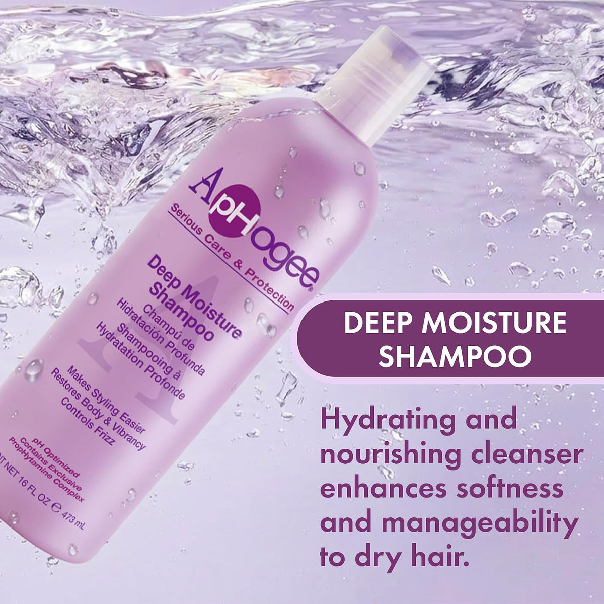 ApHogee - Deep Moisture Shampoo 473ml