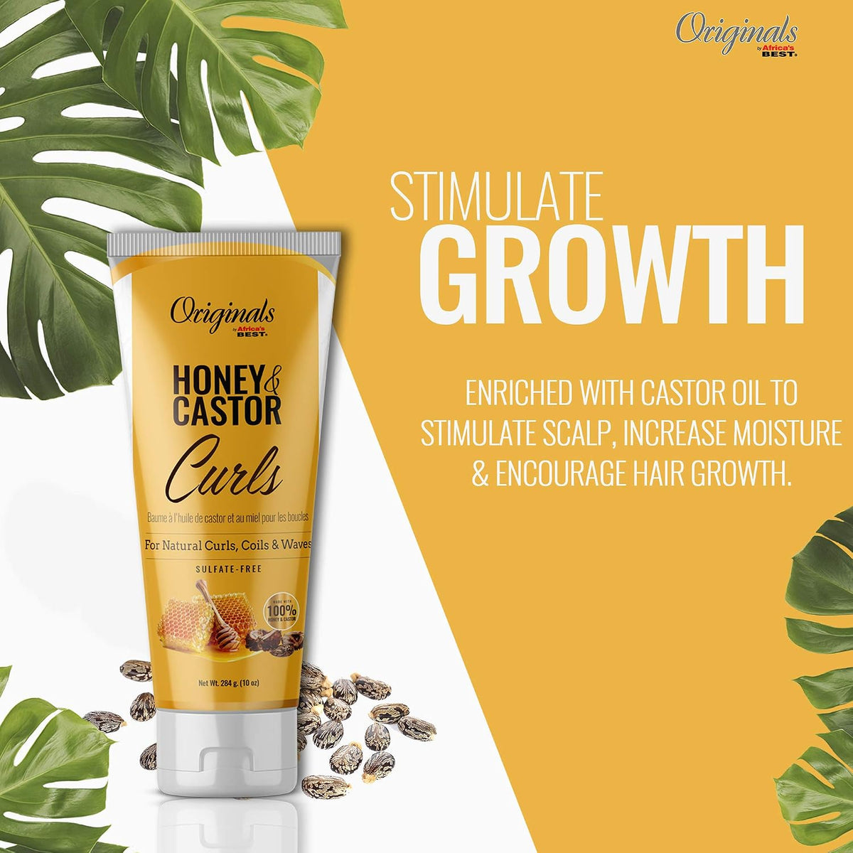 Africa's Best - Honey & Castor Curls 10oz