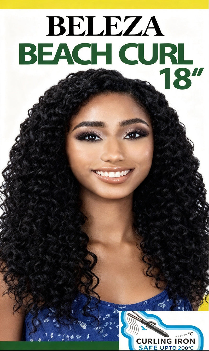 BELEZA BEACH CURL 18" Cosido Rizado Semi-Natural | Color: 1, 1B, 2, 4