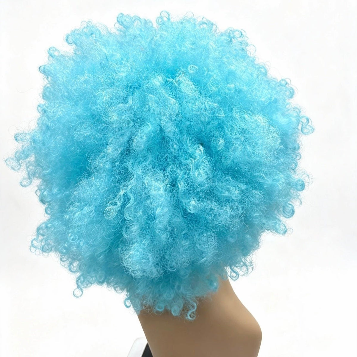 ¡Envío Gratis! Peluca Afro Azul Especial Para Halloween - Color: Azul - Tala Cosmeticos