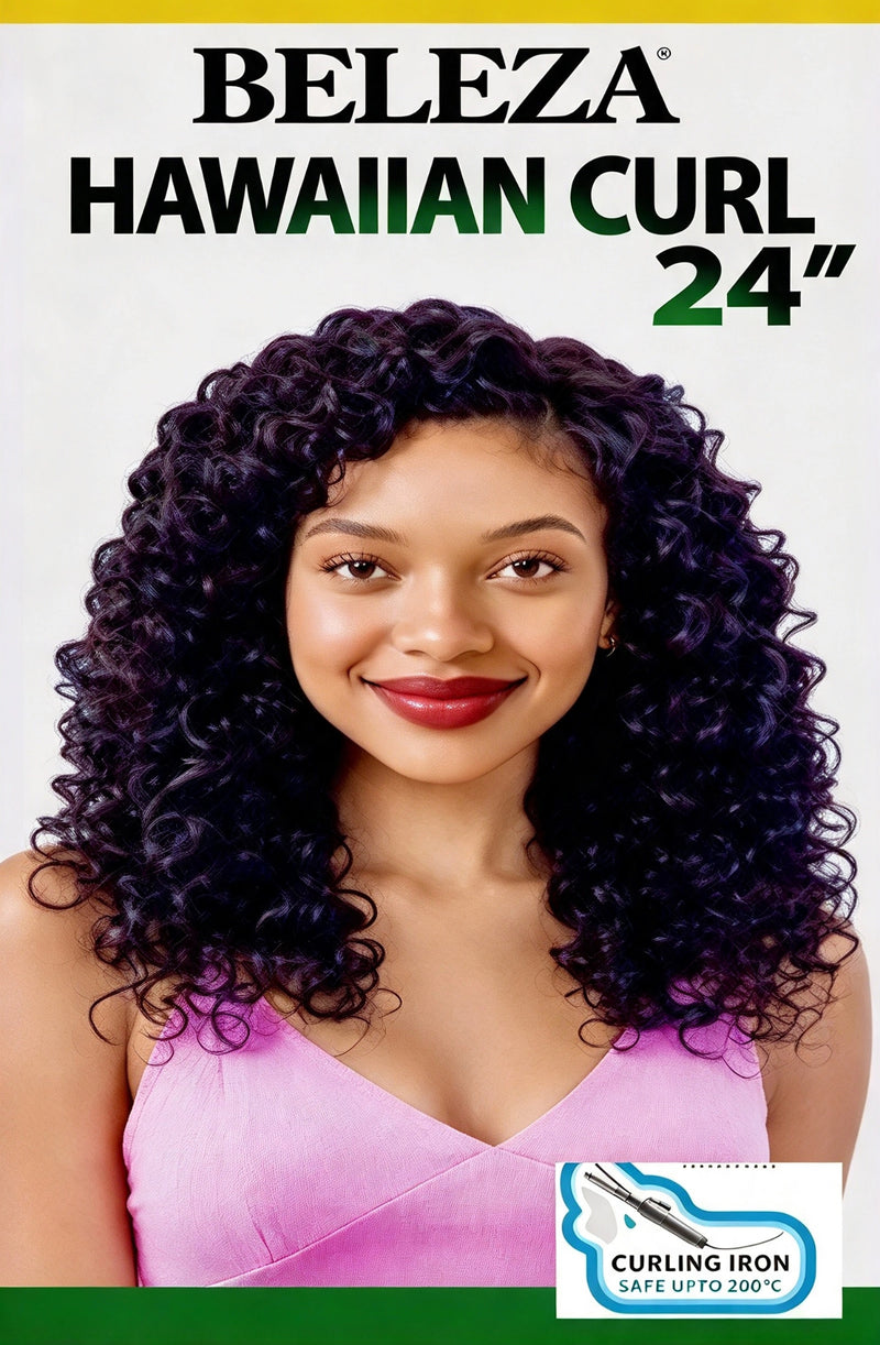 BELEZA HAWAIIAN CURL 24" Cosido Rizado Semi-Natural | Color: 1, 1B, 2, 4