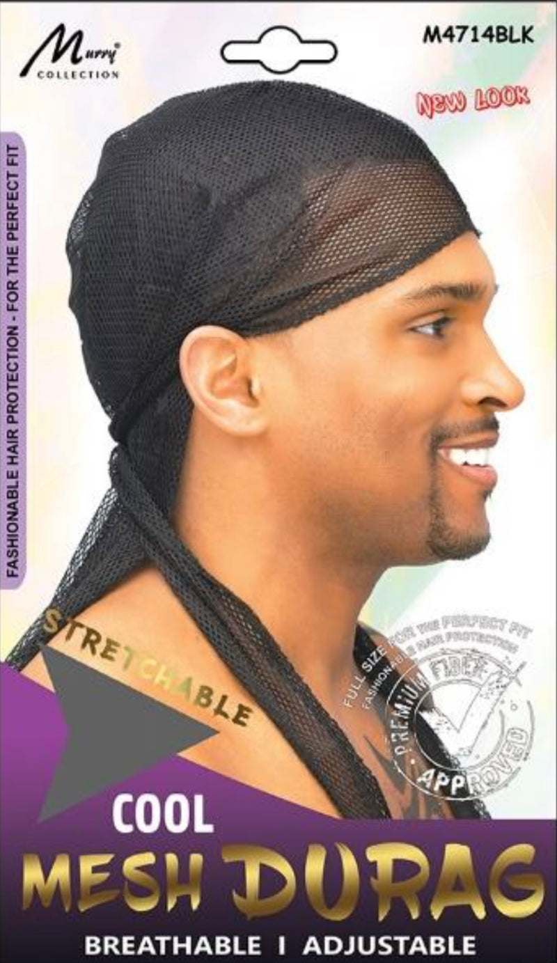 Murry - Negro Cool Mesh Durag #M4714BLK