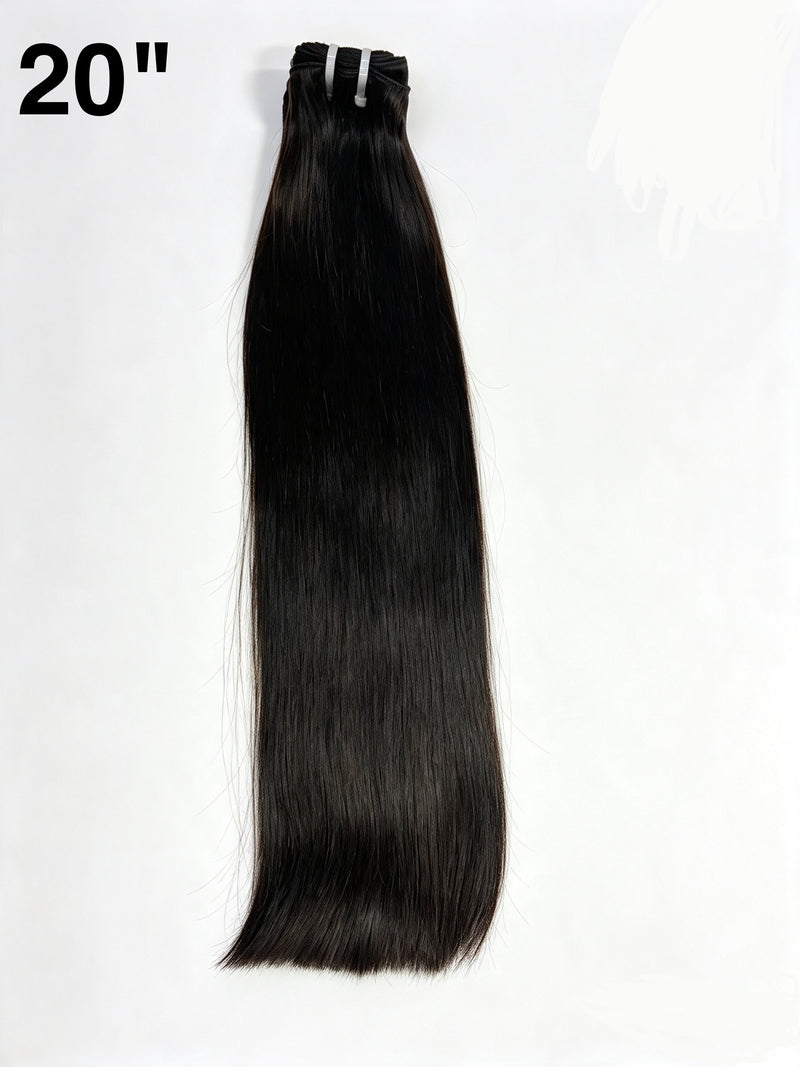 20" Cosido Liso Natural - Color Natural