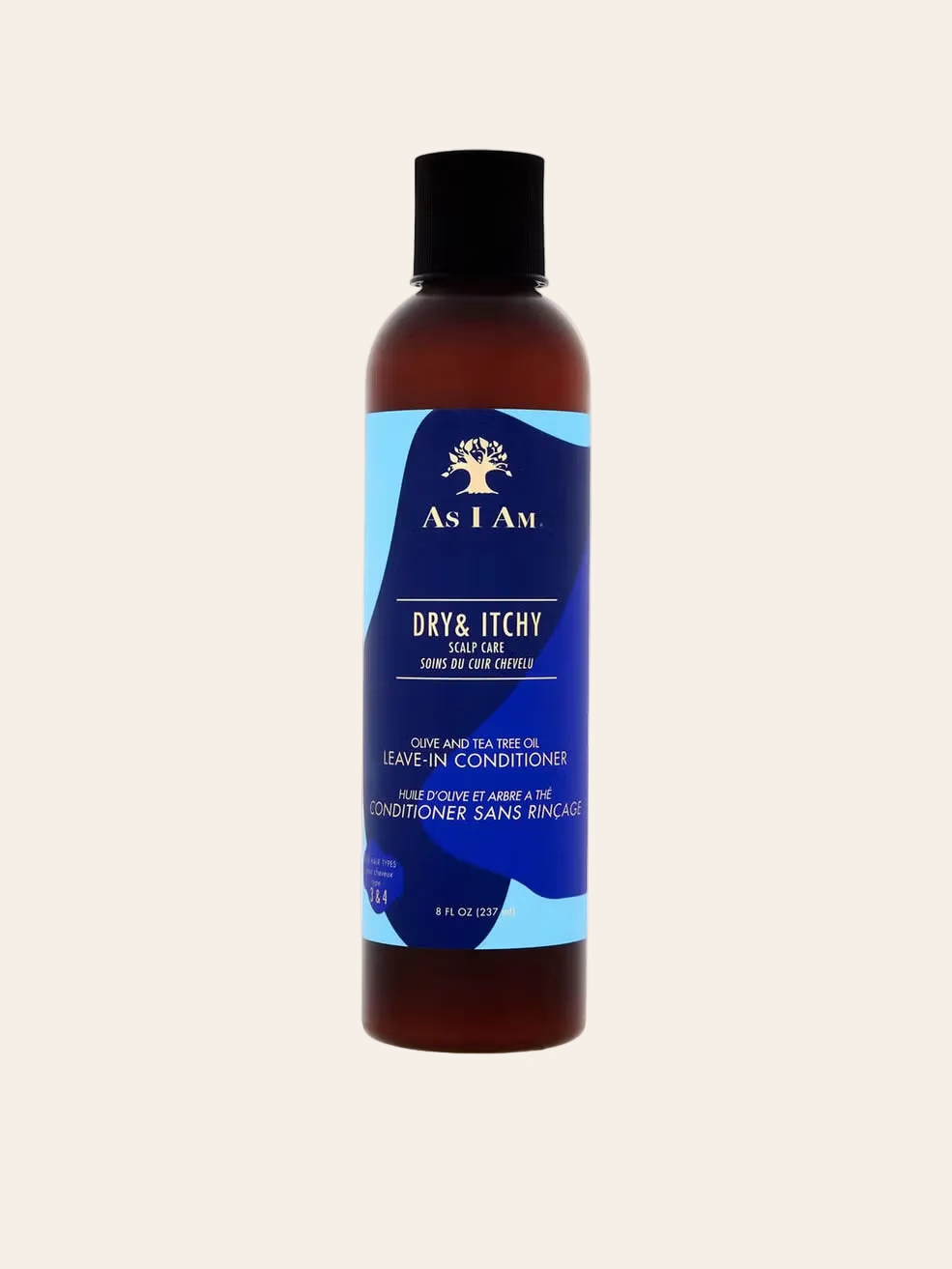 As I Am - Dry & Itchy Scalp Care Olive and Tea Tree Oil Balsamo Senza Risciacquo 8oz