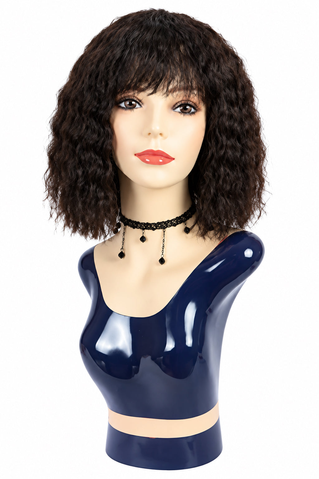 Peluca DMT WIG SELENA de rizos con longitud hasta los hombros y aspecto natural – Tala Cosmeticos