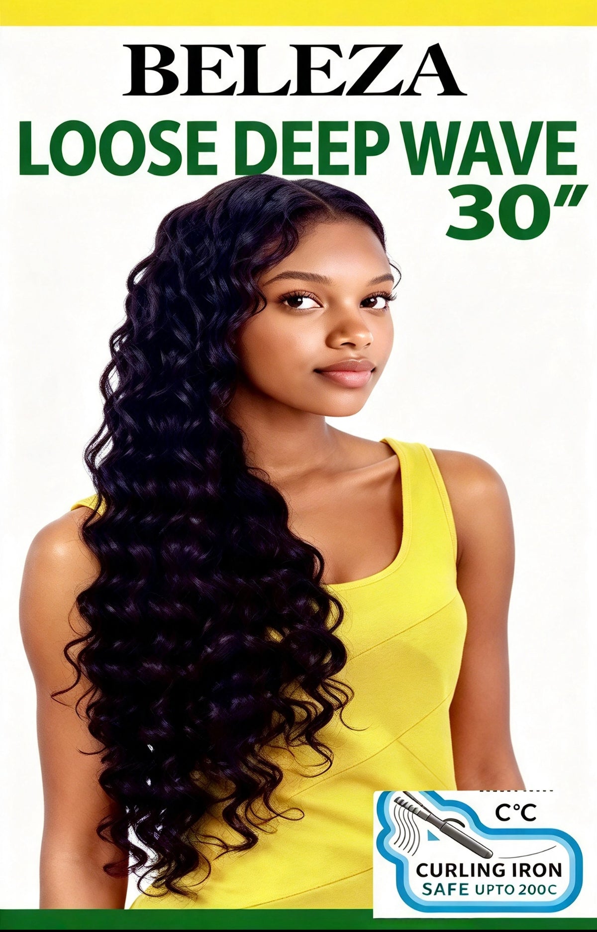 BELEZA LOOSE DEEP WAVE 30" Cosido Ondulado Semi-Natural | Color: 1, 1B, 2, 4