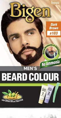 Bigen Men's Beard Colour B103 Castano Scuro