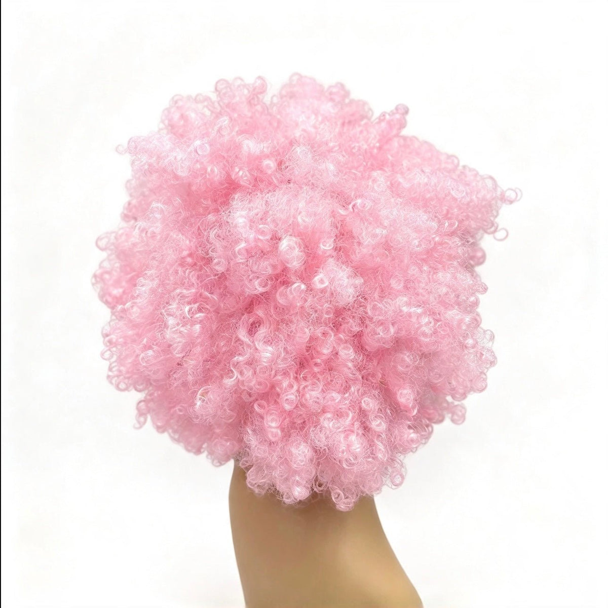 ¡Envío Gratis! Peluca Afro Rosa de Especial Halloween - Color: Rosa - Tala Cosmeticos