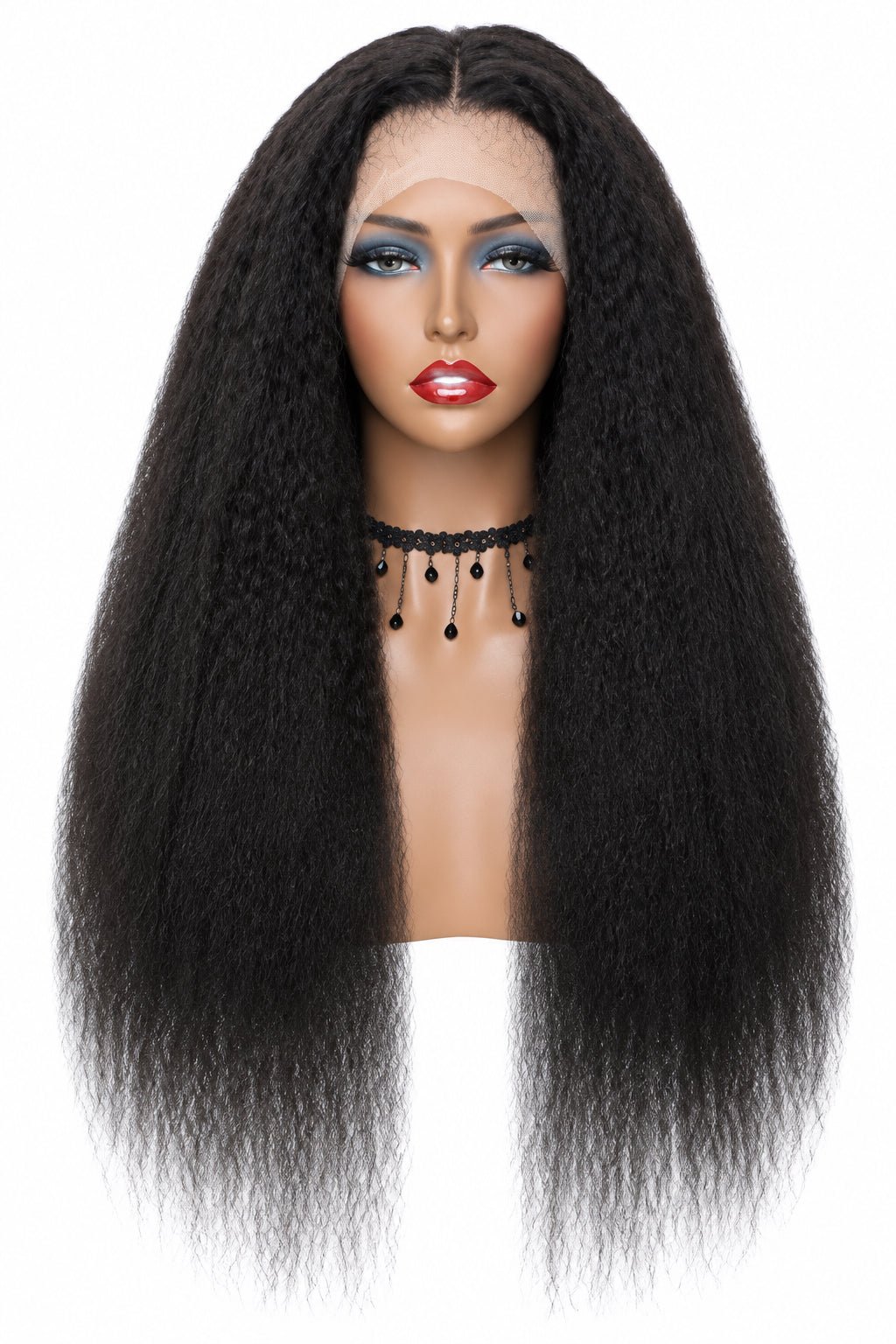 DMP WIG KINKY STRAIGHT Peluca Natural Liso | Medidas: 12", 14", 16", 18", 20", 22", 24", 26", 28" - Tala Cosmeticos