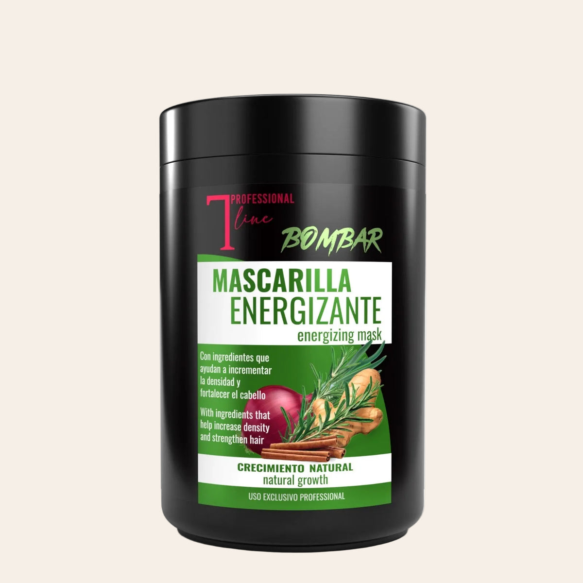 T PROFESSIONAL BOMBAR Energizing Mask | Hair Growth and Strengthening