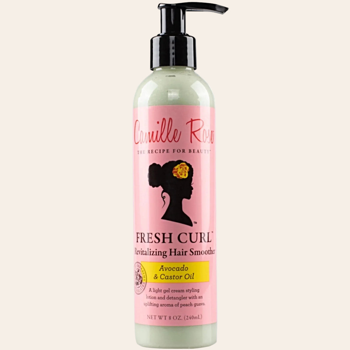 Camille Rose - Naturals Fresh Curl Revitalizing Hair Smoother 8oz - Tala Cosmeticos