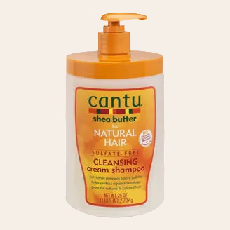 Cantu - Shampoo detergente in crema senza solfati al burro di karité 25oz