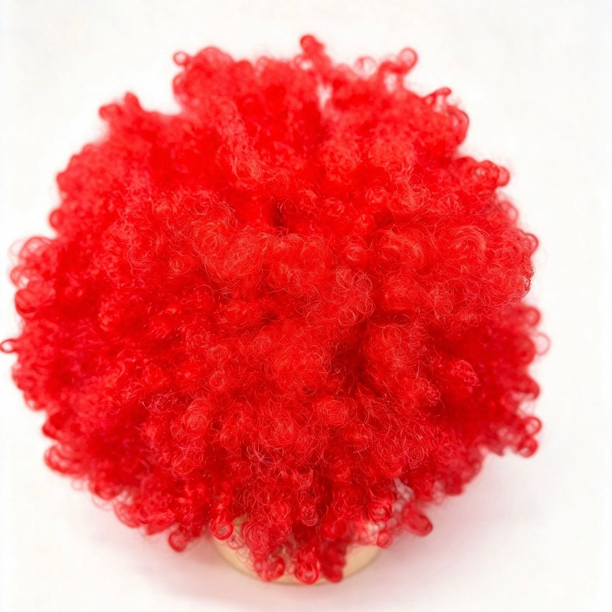 ¡Envío Gratis! Peluca Afro Roja Especial Para Halloween - Color: Rojo - Tala Cosmeticos