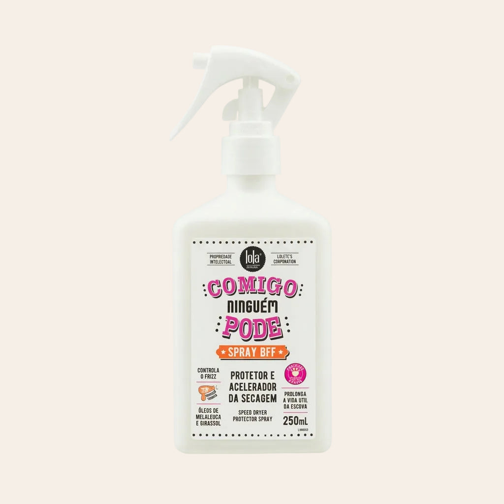 Lola Cosmetics - COMIGO NINGUEM PODE SPRAY PROTECTOR DE SECADOR DE VELOCIDAD 250ml