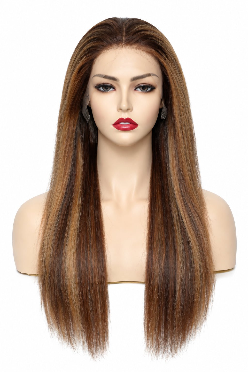 DMP 13x4 22" LACE WIG Peluca Natural Liso - Tala Cosmeticos