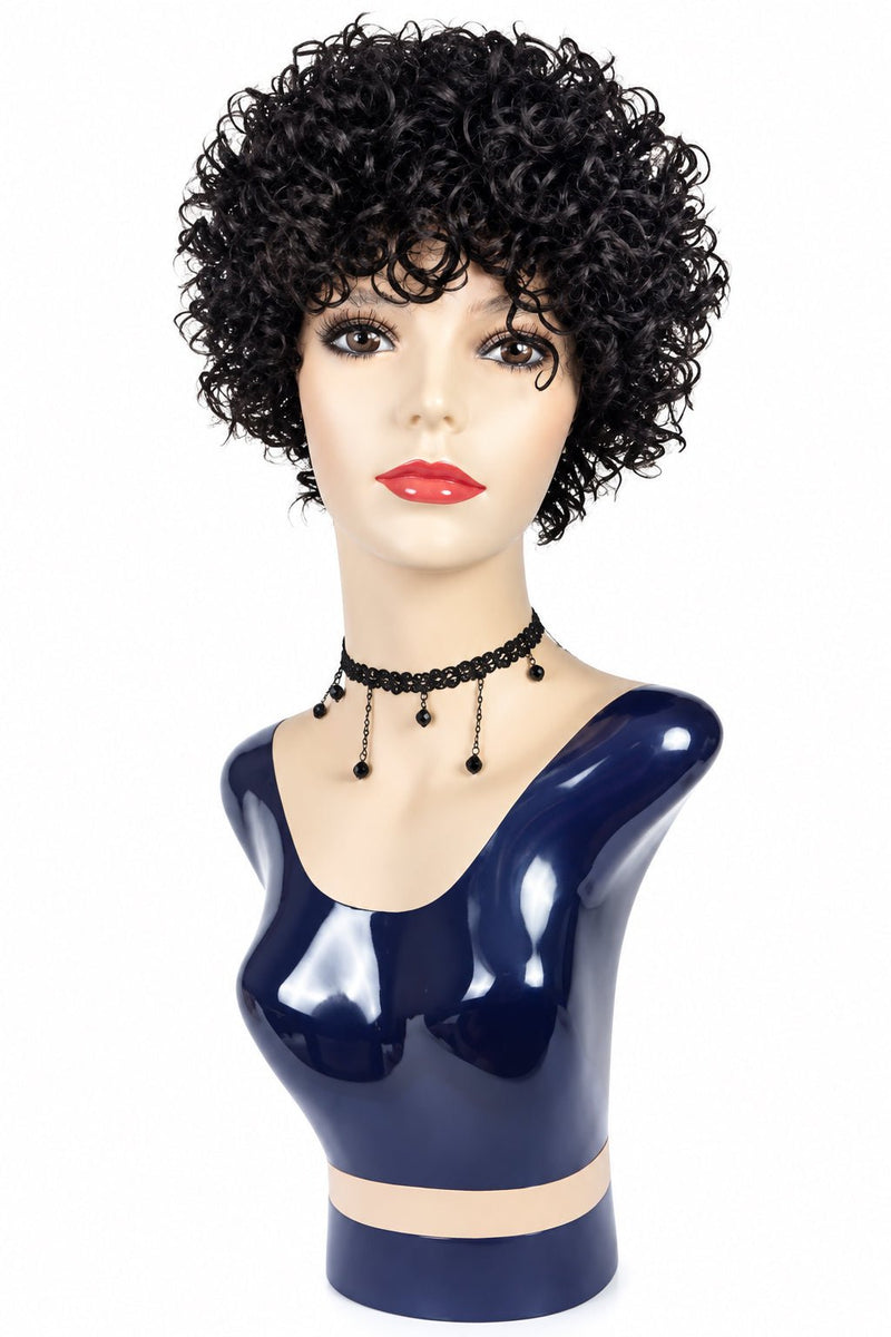 DMT WIG HELEN Peluca Rizado Natural | Color Natural - Tala Cosmeticos