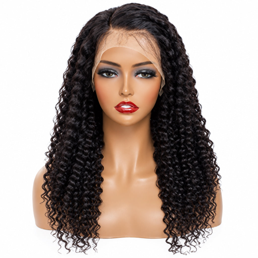 DMP WIG WATER WAVE Peluca Natural Rizado | Color Natural