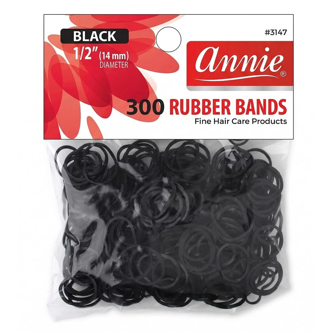 Annie Black Gummibänder 300 Stk.