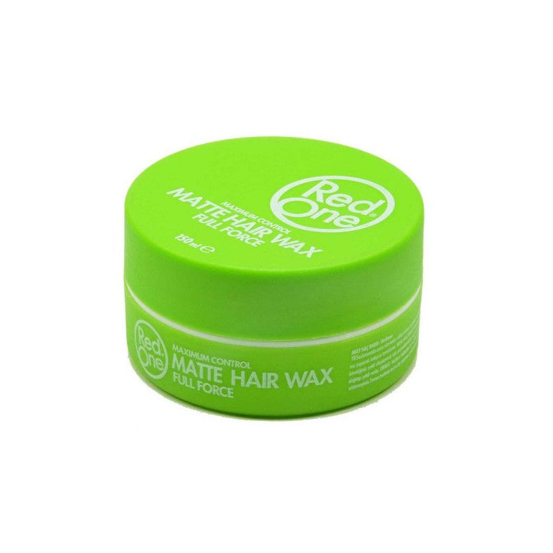 Red One Matte Hair Wax Full Force Green 150ml