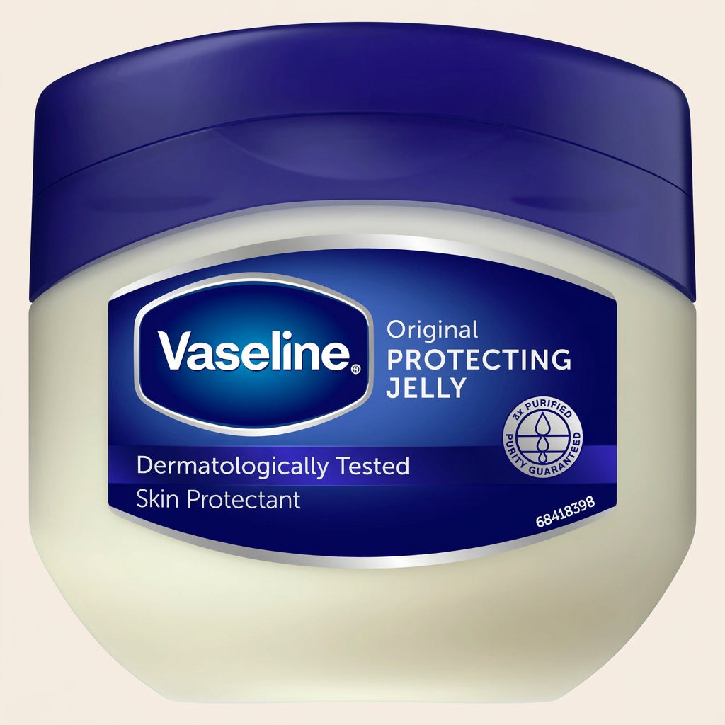 Vaseline Pure Petroleum Jelly Original de 100 ml para hidratar y proteger la piel seca