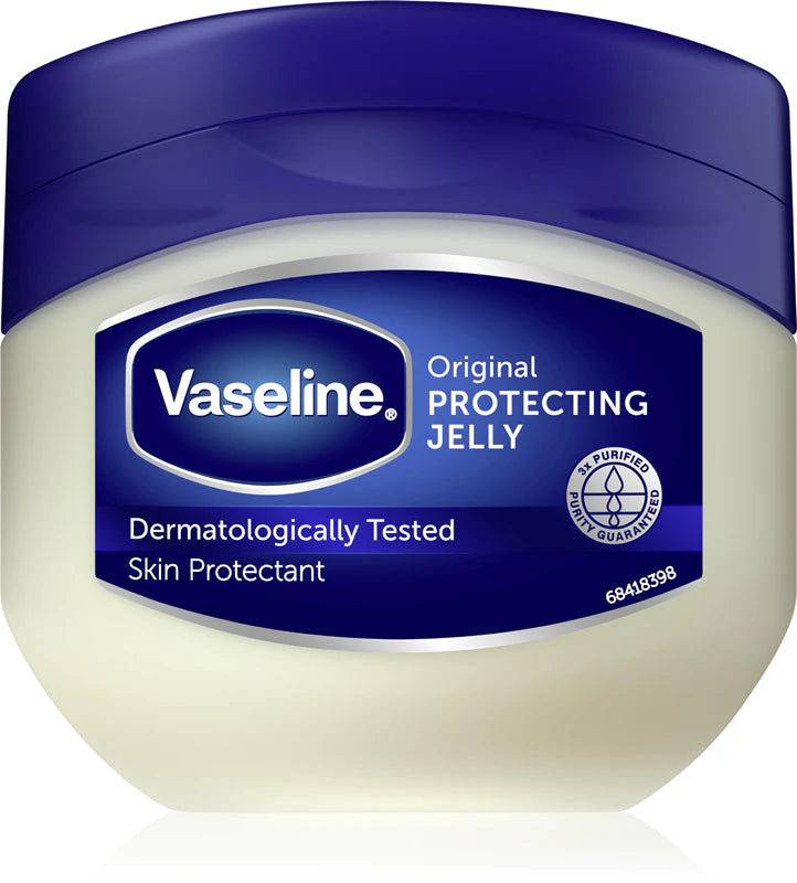 Vaseline Pure Petroleum Jelly Original de 50 ml para hidratar y proteger la piel seca