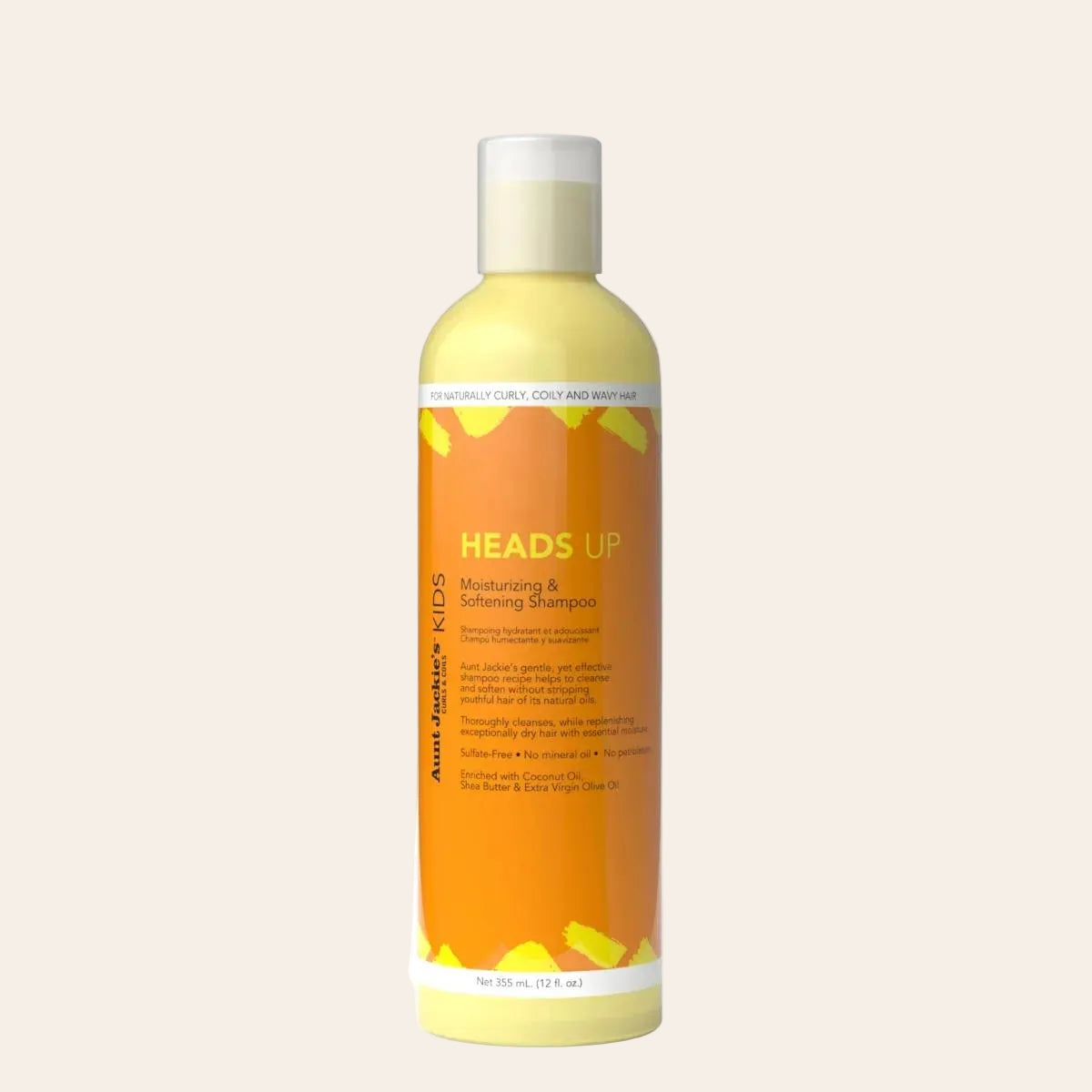Aunt Jackie's - Kids Heads Up - Shampooing hydratant et adoucissant 355 ml